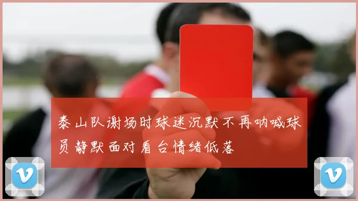 泰山队谢场时球迷沉默不再呐喊球员静默面对看台情绪低落